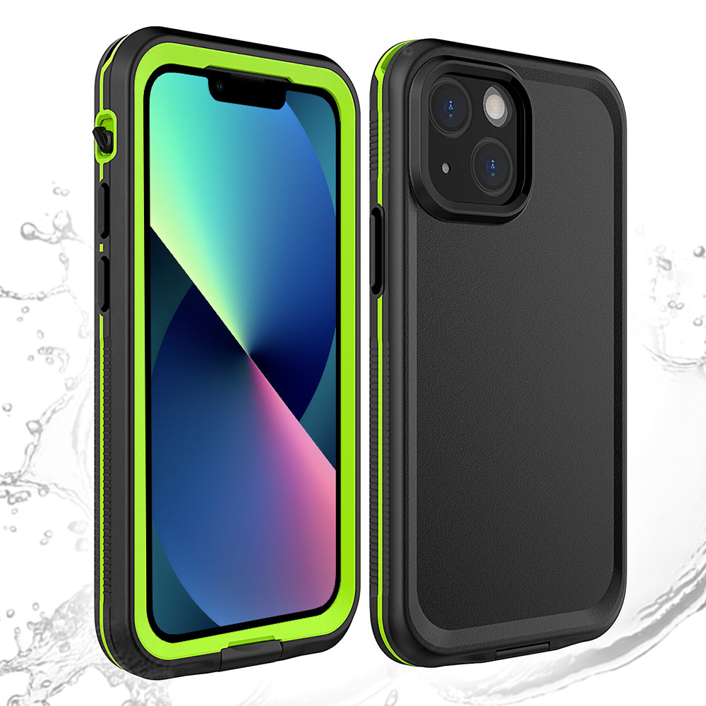 TPU PC PET IP68 Waterproof Case for iPhone 13 mini 5.4 inch Underwater Diving Phone Cover for Snorkeling TPU PC PET IP68 Waterproof Case for iPhone 13 mini 5.4 inch Underwater Diving Phone Cover for Snorkeling